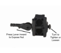 Picture of Picatinny Harris Swivel Bipod Mount