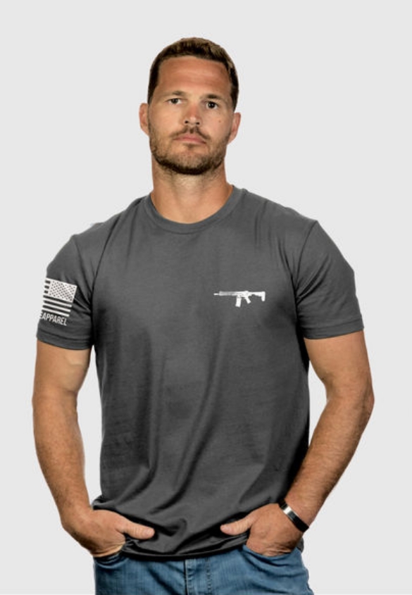 Picture of Nine Line ADM logo Performance T-shirt, Gray