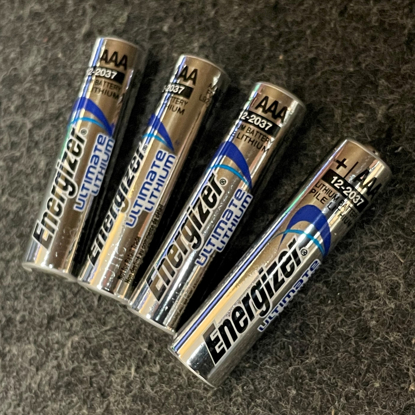 Picture of Energizer AAA Lithium Batteries (4 Pack)