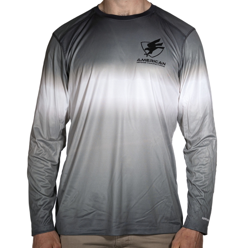 Picture of ADM Logo Long Sleeve Sport Sun Shirt